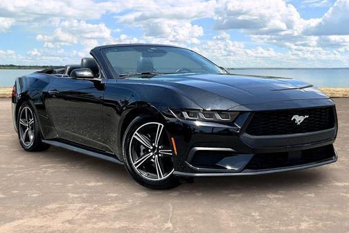 Shadow Black 2024 Ford Mustang EcoBoost Premium