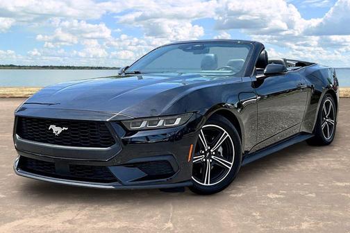 Shadow Black 2024 Ford Mustang EcoBoost Premium