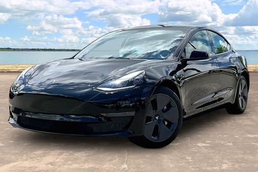 Black 2023 Tesla Model 3 Base