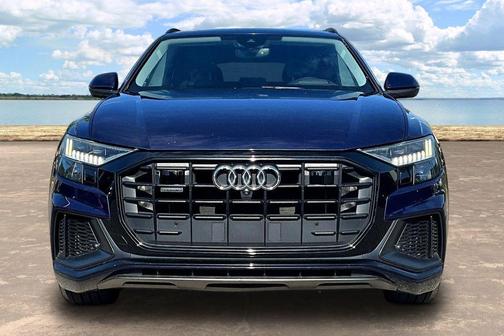Blue Metallic 2019 Audi Q8 3.0T Prestige