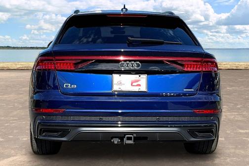 Blue Metallic 2019 Audi Q8 3.0T Prestige
