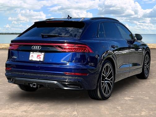 Blue Metallic 2019 Audi Q8 3.0T Prestige
