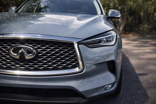 Slate Gray 2023 INFINITI QX50 Luxe