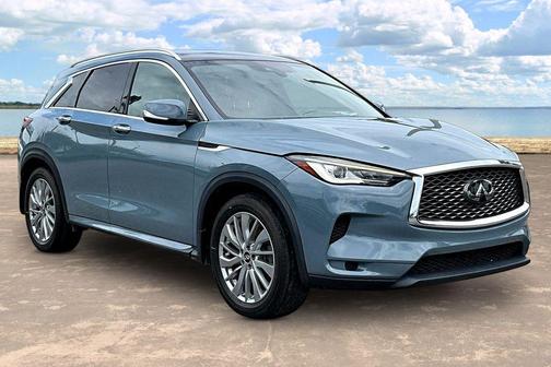 Slate Gray 2023 INFINITI QX50 Luxe