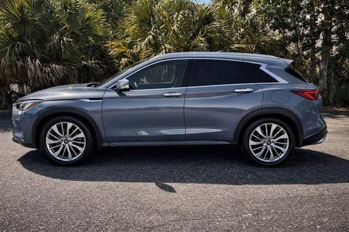 Slate Gray 2023 INFINITI QX50 Luxe