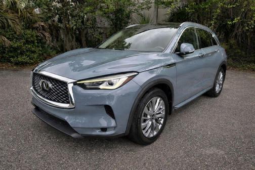 Slate Gray 2023 INFINITI QX50 Luxe