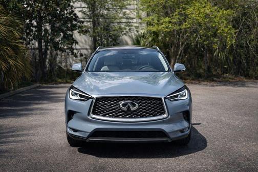 Slate Gray 2023 INFINITI QX50 Luxe