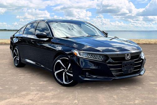 Crystal Black Pearl 2021 Honda Accord Sport 1.5T