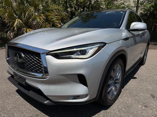 Liquid Platinum 2021 INFINITI QX50 Luxe