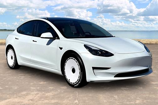 White 2022 Tesla Model 3 Base