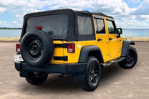 Baja Yellow Clearcoat 2015 Jeep Wrangler Unlimited Sport