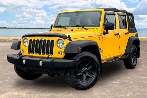 Baja Yellow Clearcoat 2015 Jeep Wrangler Unlimited Sport