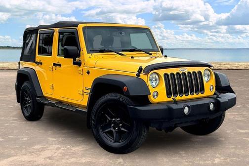 Baja Yellow Clearcoat 2015 Jeep Wrangler Unlimited Sport
