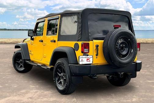 Baja Yellow Clearcoat 2015 Jeep Wrangler Unlimited Sport