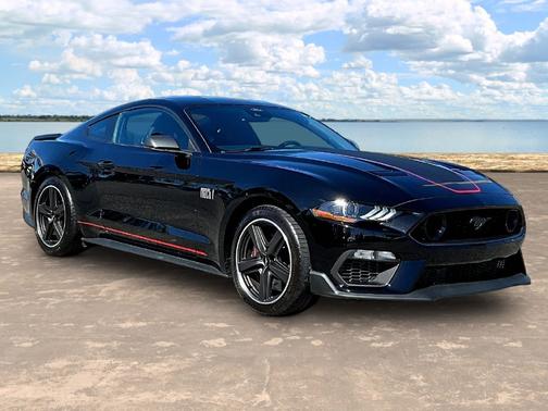 Shadow Black 2023 Ford Mustang Mach 1
