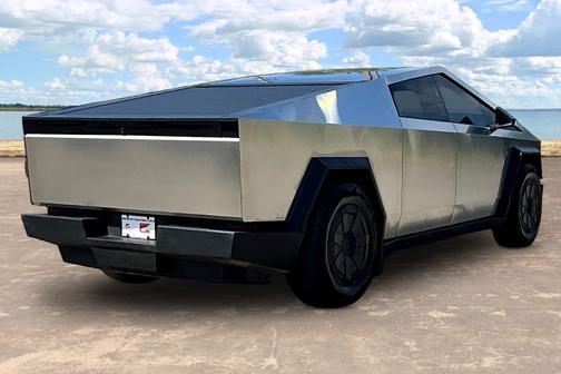 Silver 2024 Tesla Cybertruck Base