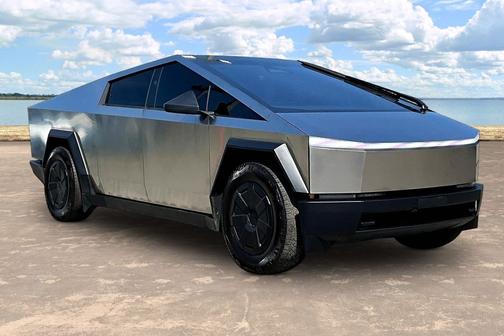 Silver 2024 Tesla Cybertruck Base