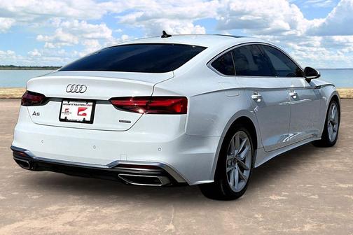 Glacier White 2023 Audi A5 Sportback 45 S line Premium
