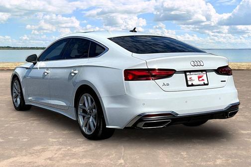 Glacier White 2023 Audi A5 Sportback 45 S line Premium