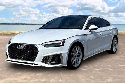 Glacier White 2023 Audi A5 Sportback 45 S line Premium