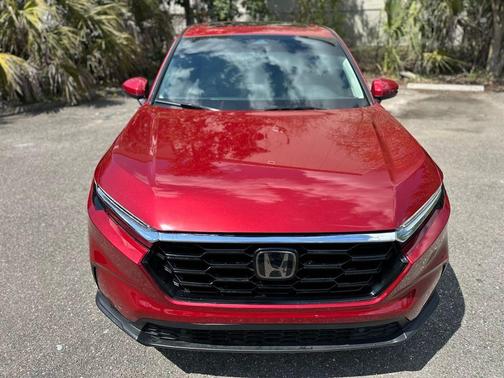 Radiant Red Metallic 2025 Honda CR-V EX-L