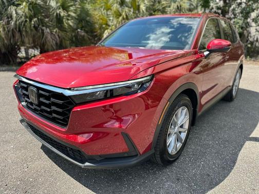 Radiant Red Metallic 2025 Honda CR-V EX-L