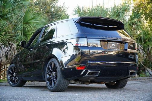 Santorini Black Metallic 2021 Land Rover Range Rover Sport HSE Silver Edition MHEV