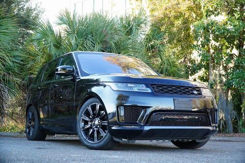 Santorini Black Metallic 2021 Land Rover Range Rover Sport HSE Silver Edition MHEV