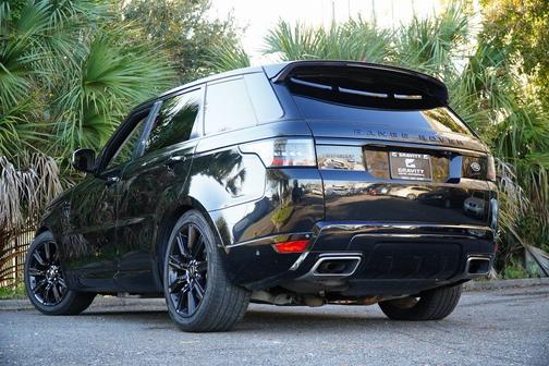 Santorini Black Metallic 2021 Land Rover Range Rover Sport HSE Silver Edition