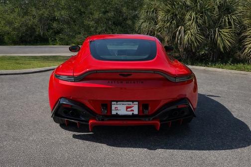 Red 2022 Aston Martin Vantage