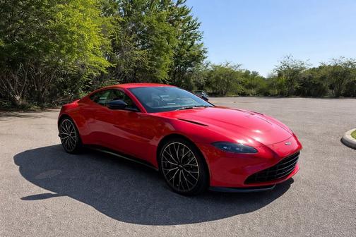 Red 2022 Aston Martin Vantage