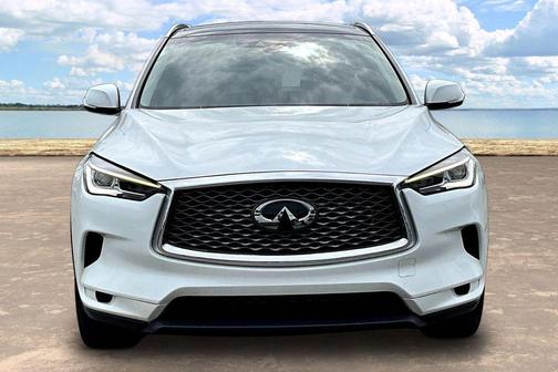Radiant White 2023 INFINITI QX50 Luxe