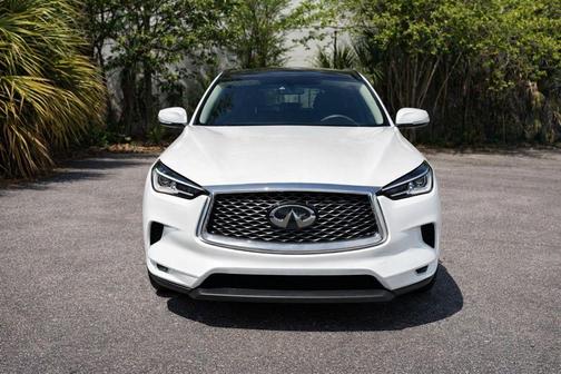 Radiant White 2023 INFINITI QX50 Luxe