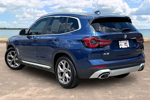 Phytonic Blue Metallic 2022 BMW X3 sDrive30i