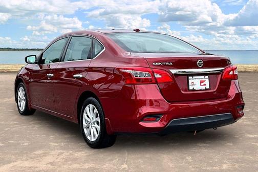 Scarlet Ember 2019 Nissan Sentra SV