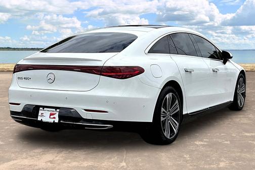 White 2023 Mercedes-Benz EQS 450+ 450