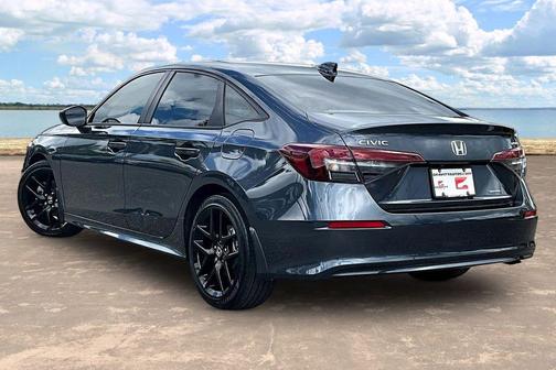 Gray 2025 Honda Civic Hybrid