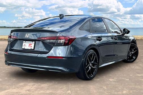 Gray 2025 Honda Civic Hybrid
