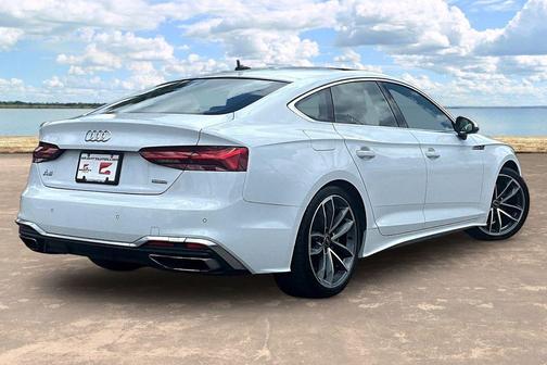 Glacier White Metallic 2022 Audi A5 Sportback Premium Plus