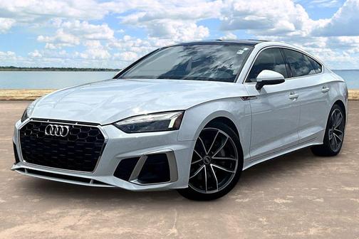 Glacier White Metallic 2022 Audi A5 Sportback Premium Plus