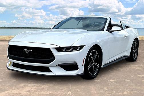 Oxford White 2024 Ford Mustang EcoBoost Premium