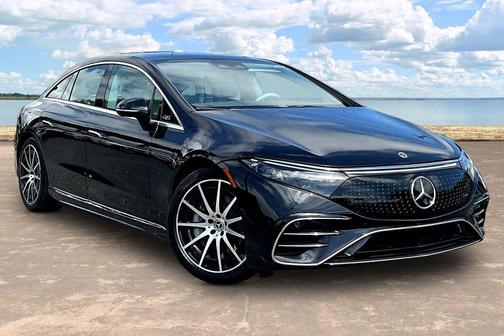 Obsidian Black Metallic 2023 Mercedes-Benz EQS 450+ Base
