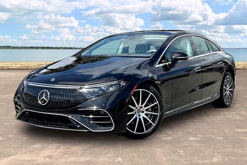 Obsidian Black Metallic 2023 Mercedes-Benz EQS 450+ Base