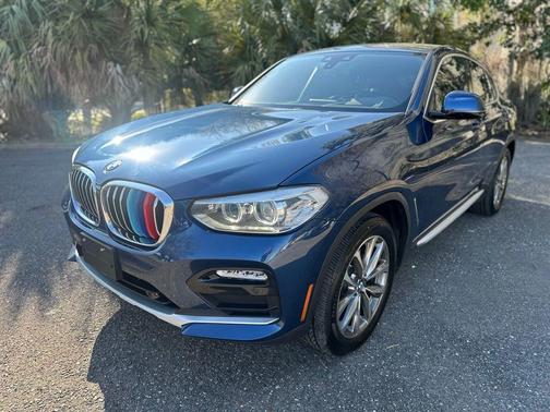 Phytonic Blue Metallic 2019 BMW X4 xDrive30i