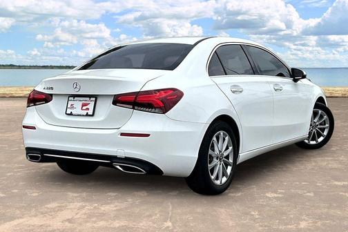 White 2019 Mercedes-Benz A-Class A 220