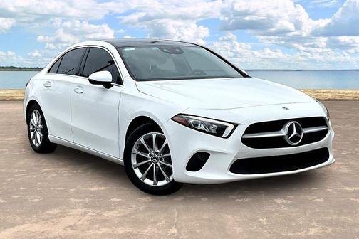 White 2019 Mercedes-Benz A-Class A 220