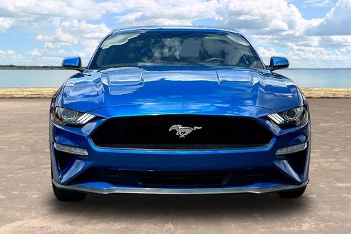 Blue Metallic 2020 Ford Mustang EcoBoost