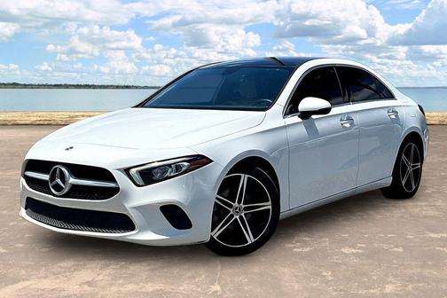 White 2022 Mercedes-Benz A-Class A 220