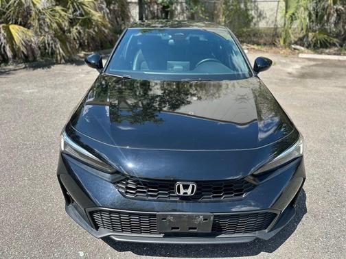 Black 2025 Honda Civic Sport