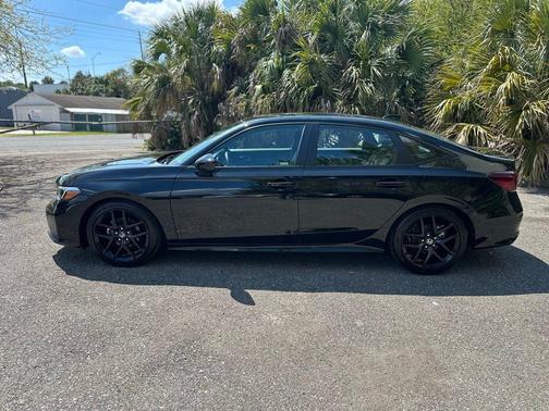 Black 2025 Honda Civic Sport